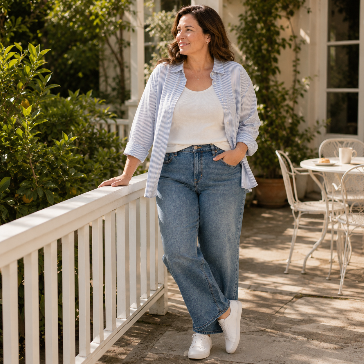 THE EASE™ Relaxed Straight-Leg Jeans