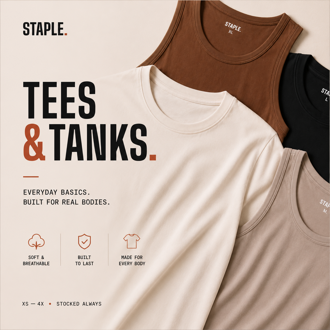 TEE & TANKS