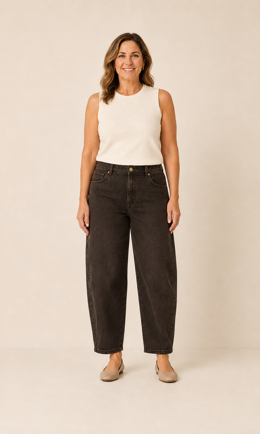 The Ease-Line™ Barrel Jean