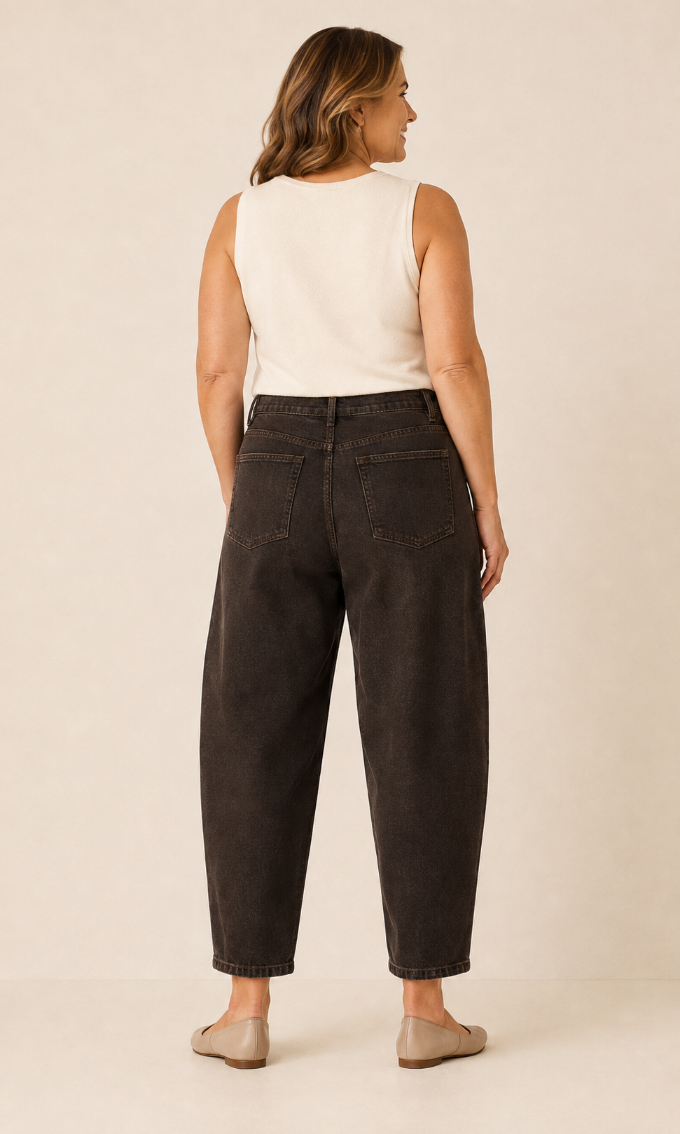 The Ease-Line™ Barrel Jean