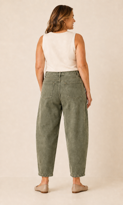 The Ease-Line™ Barrel Jean