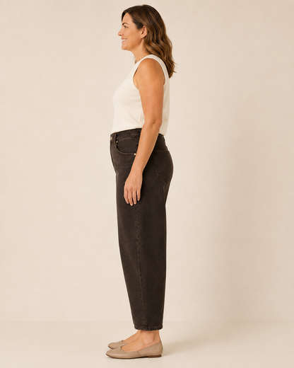 The Ease-Line™ Barrel Jean