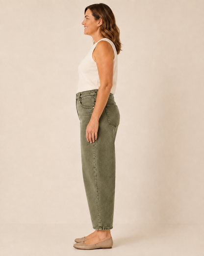 The Ease-Line™ Barrel Jean