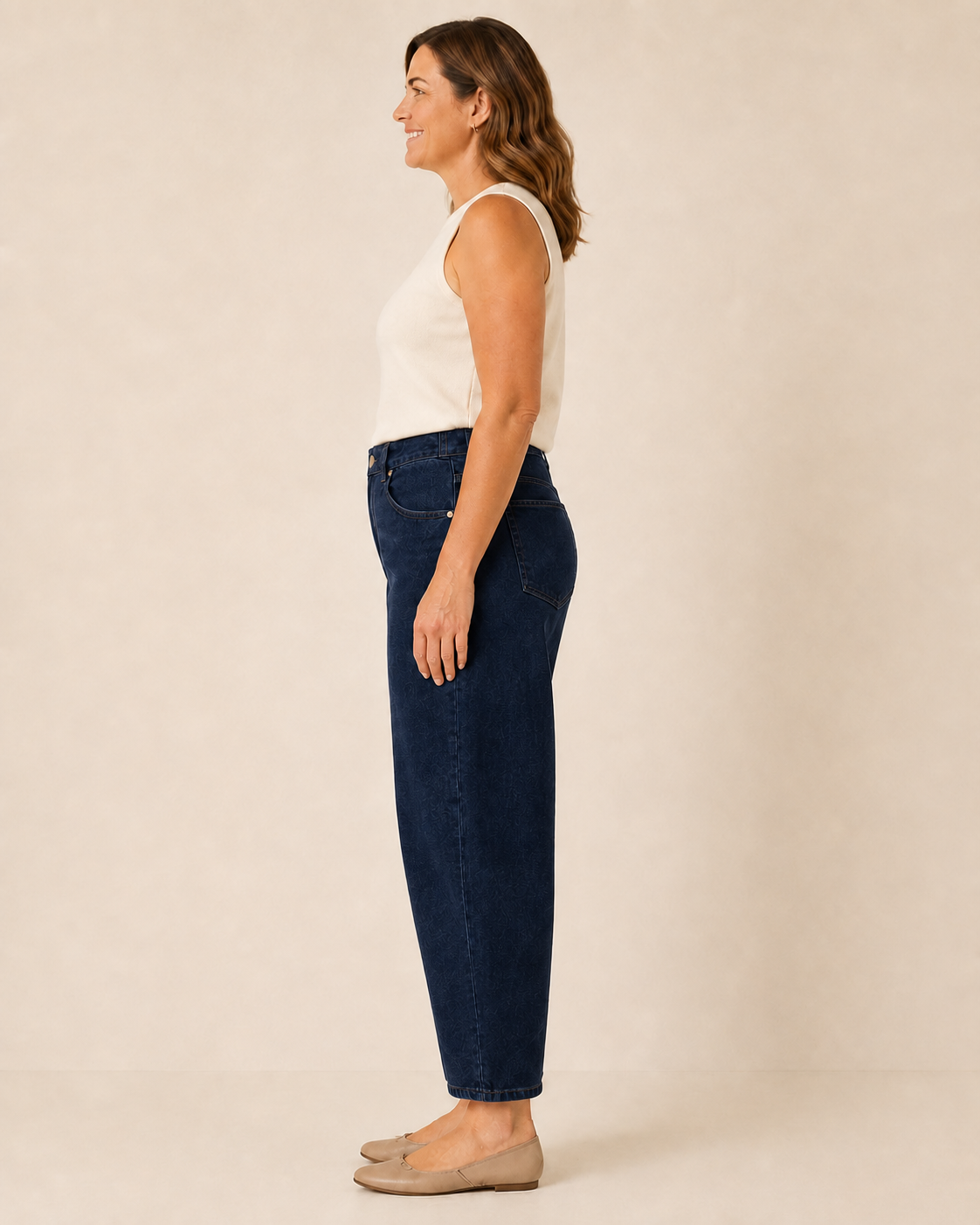 The Ease-Line™ Barrel Jean