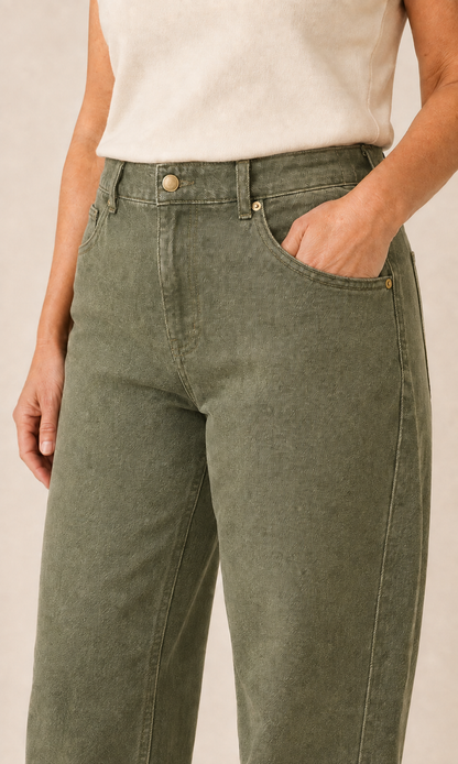 The Ease-Line™ Barrel Jean