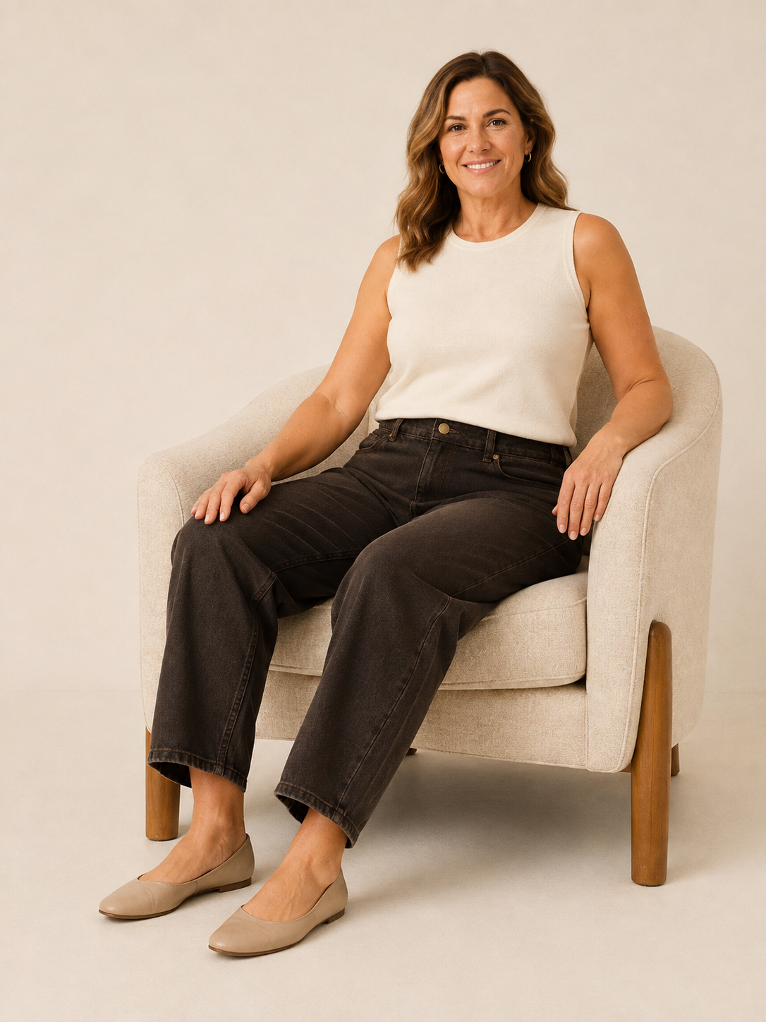 The Ease-Line™ Barrel Jean