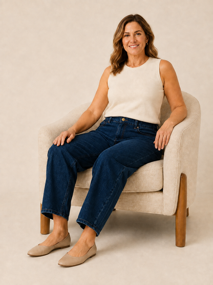 The Ease-Line™ Barrel Jean