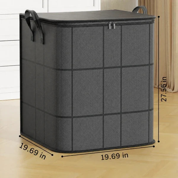 XL storage bag dimension image: 19.69 by 19.69 by 27.56 inches