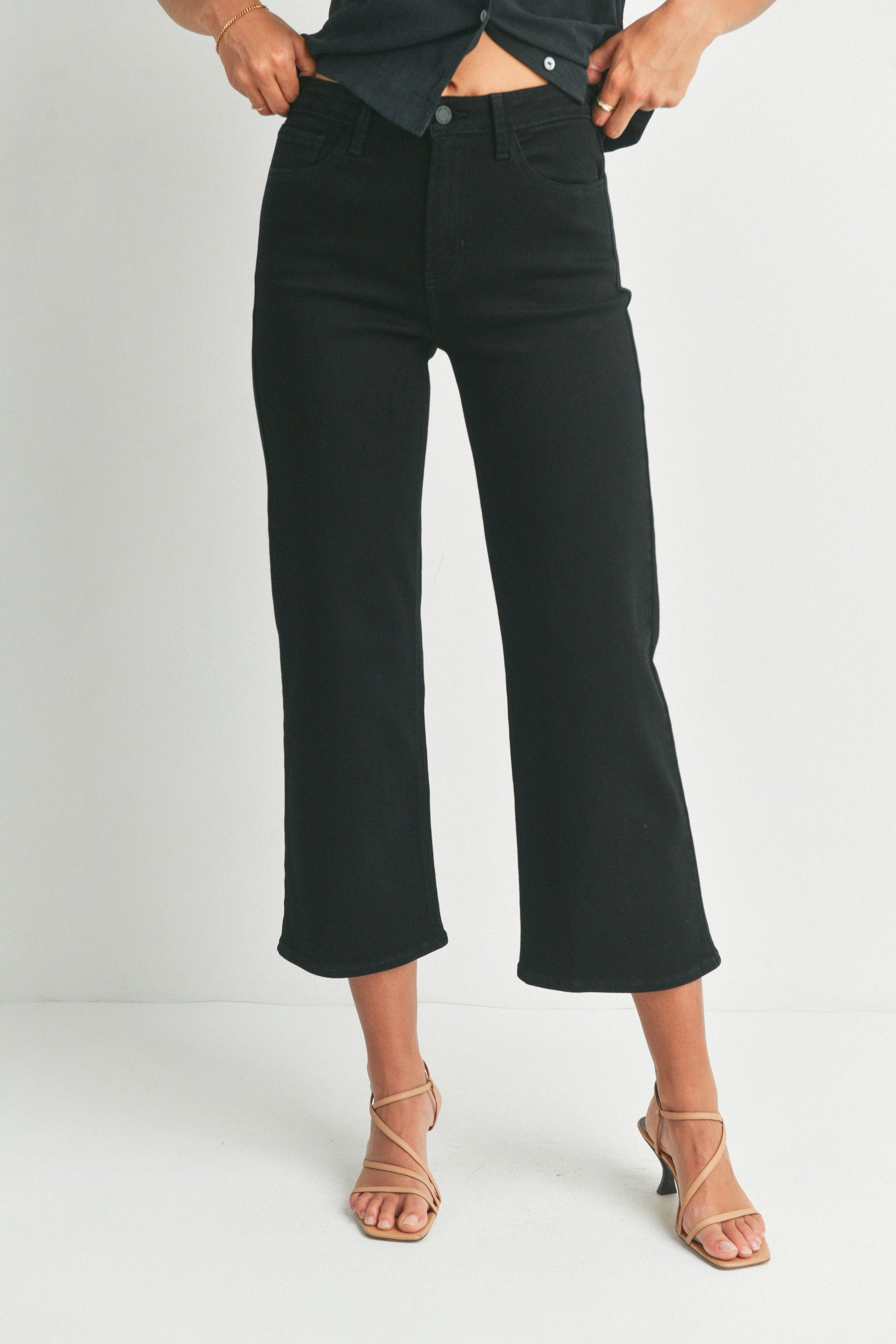 California Classic Wide Leg Jeans