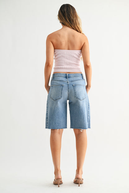 Seamed Longer Short