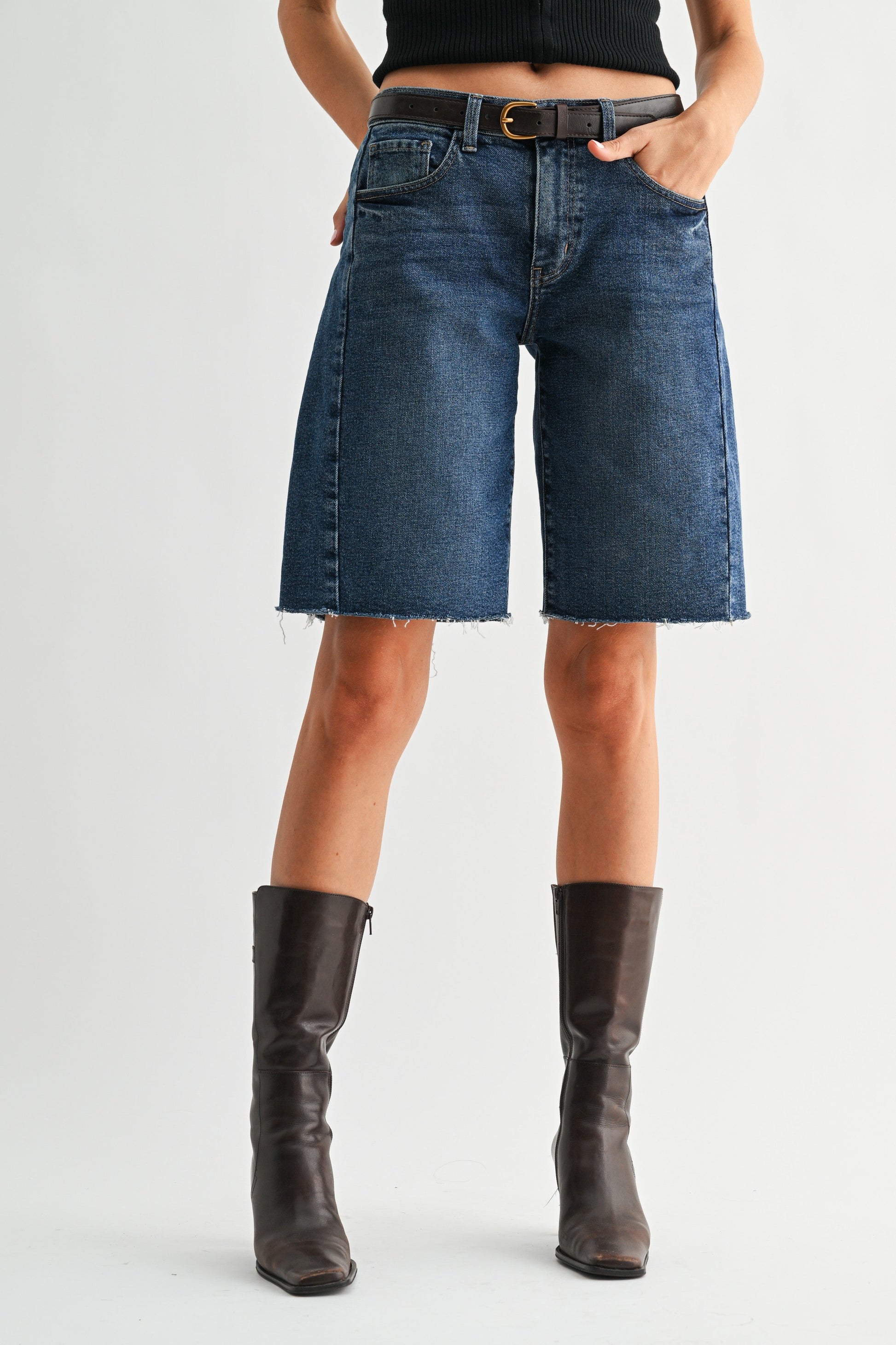 Seamed Longer Short
