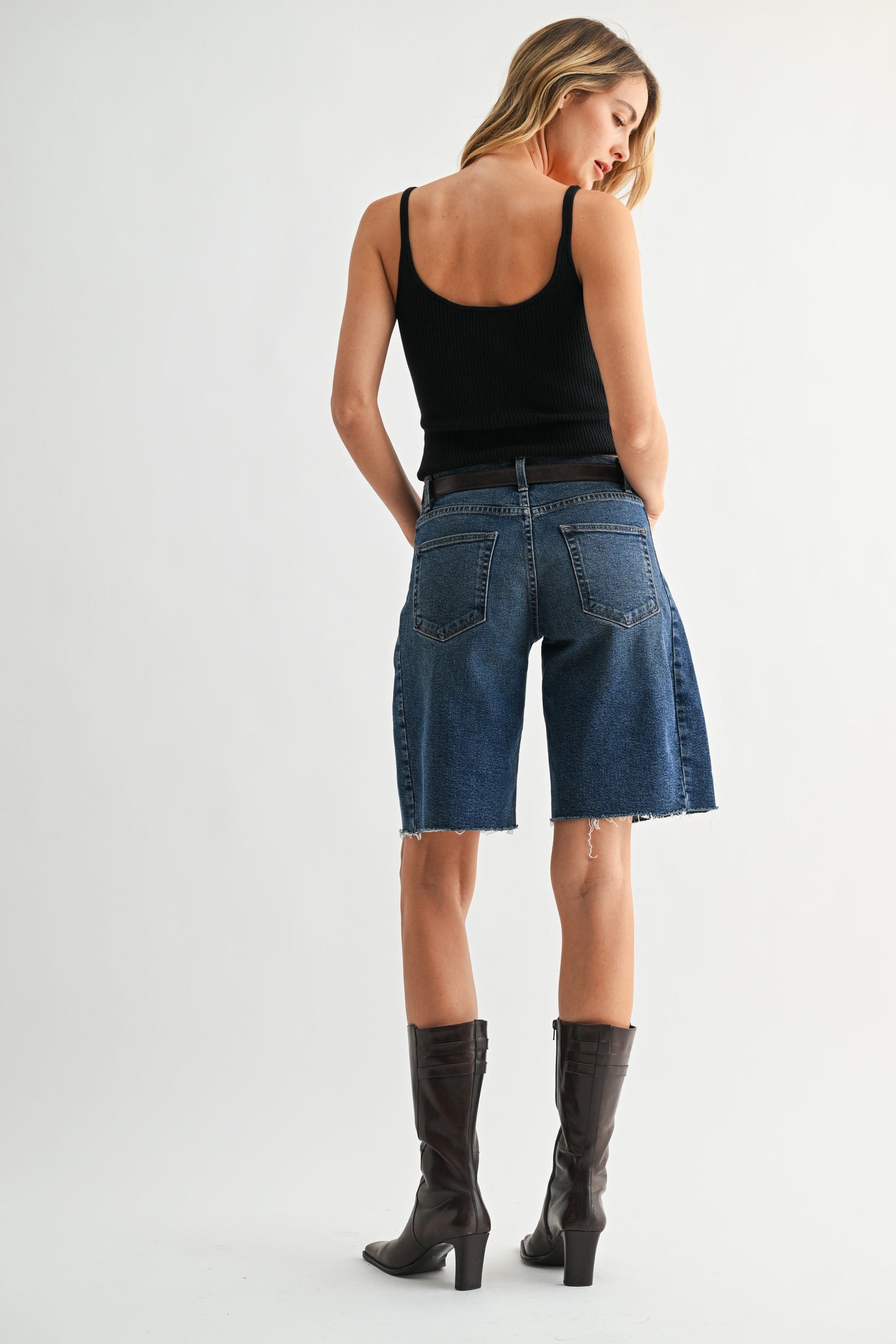 Seamed Longer Short