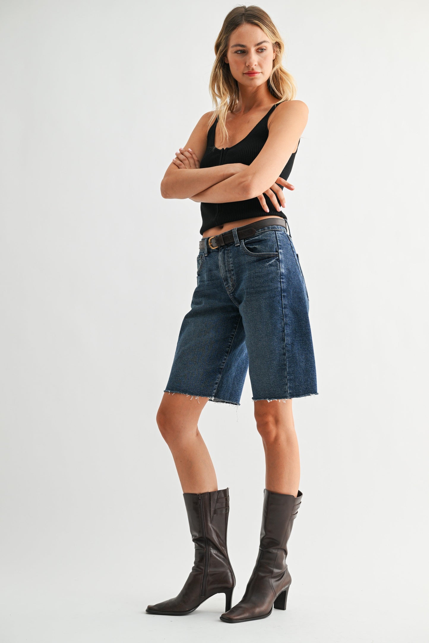 Seamed Longer Short