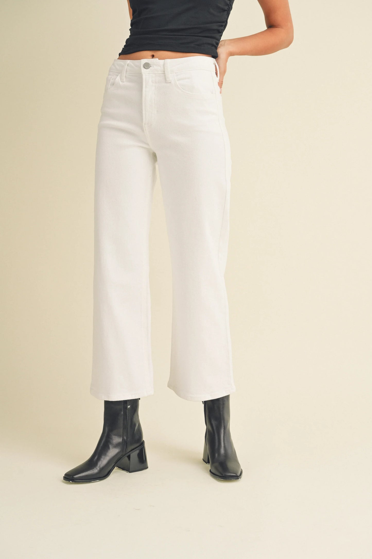 California Classic Wide Leg Jeans