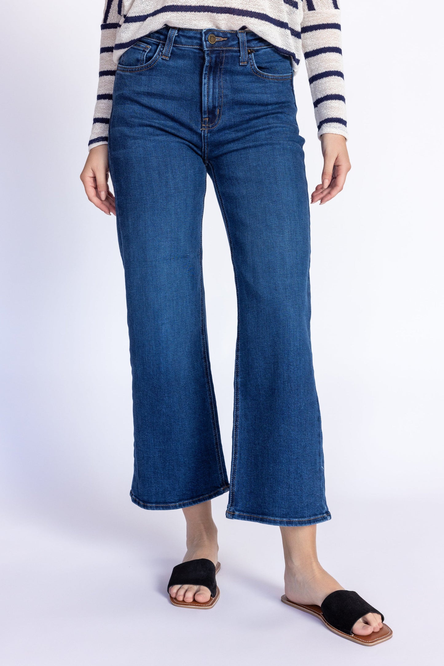California Classic Wide Leg Jeans