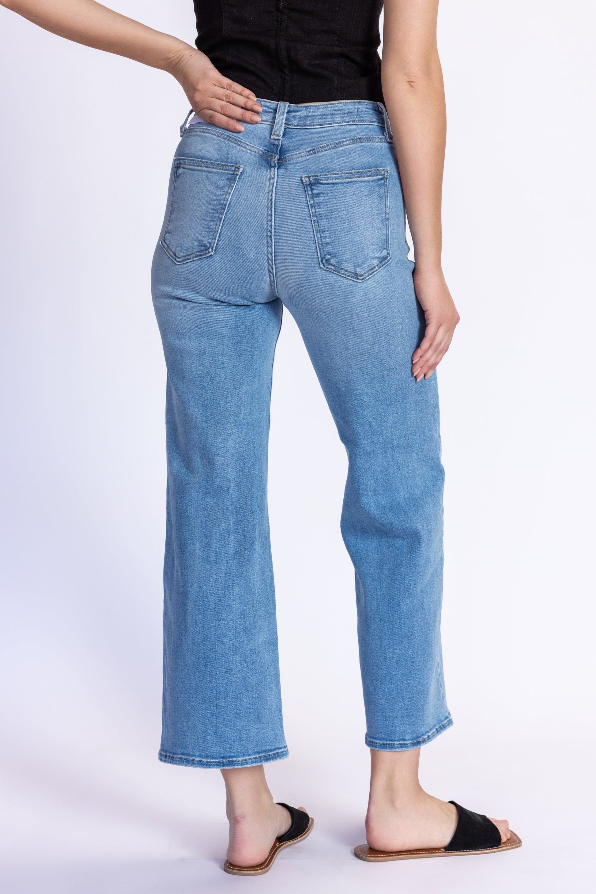 California Classic Wide Leg Jeans