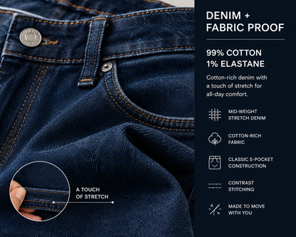 THE EASE™ Relaxed Straight-Leg Jeans