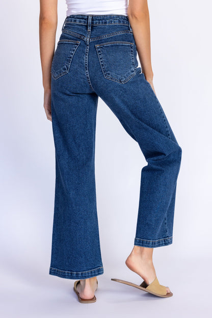 Patch Pocket Wide Leg