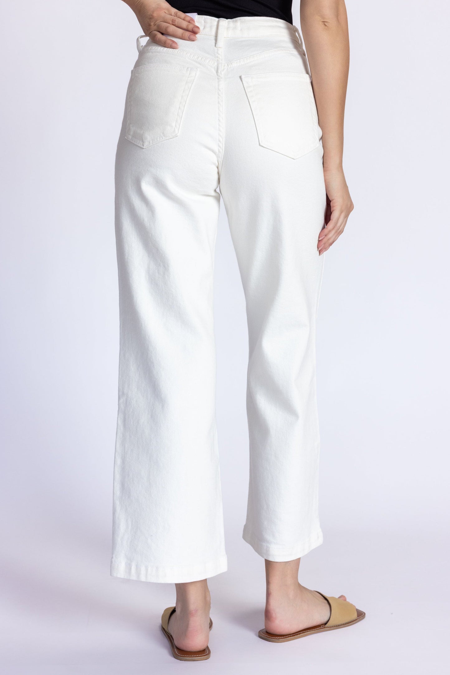 Patch Pocket Wide Leg