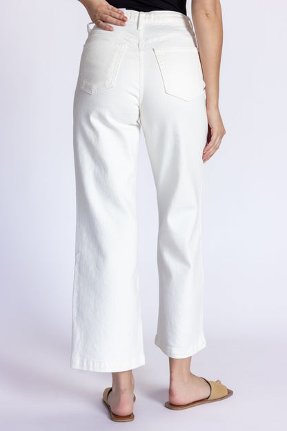 Patch Pocket Wide Leg