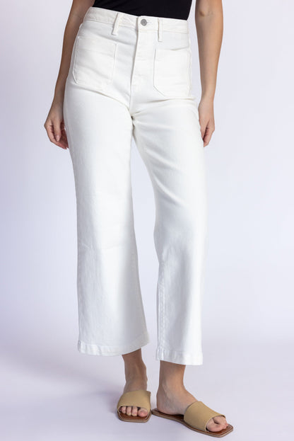 Patch Pocket Wide Leg