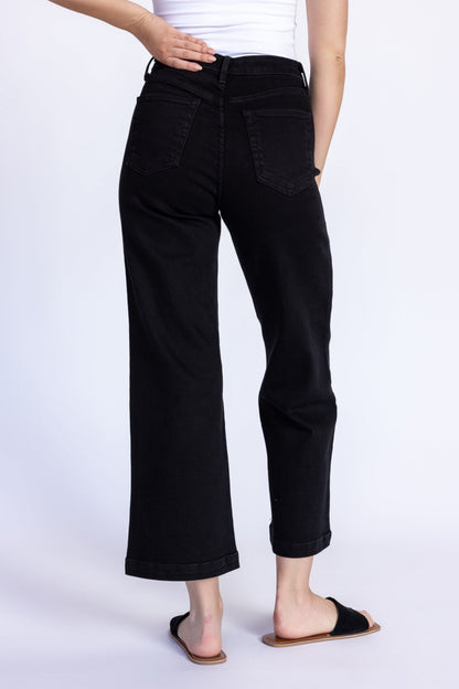 Patch Pocket Wide Leg