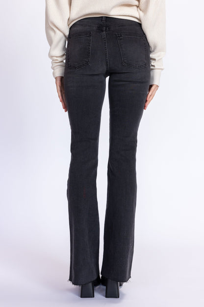 Scissor Cut Flare Jeans