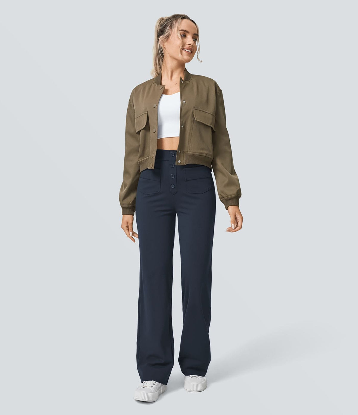 The Dayline™ Stretch Straight-Leg Pant