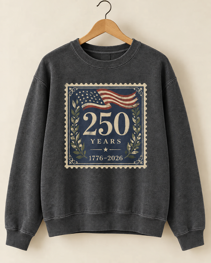 Heritage 250 — 1776–2026 Commemorative Crewneck Sweatshirt