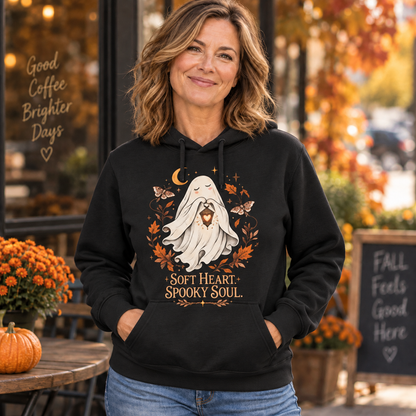 Soft Heart, Spooky Soul Ghost Graphic Top