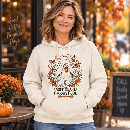 Soft Heart, Spooky Soul Ghost Graphic Top