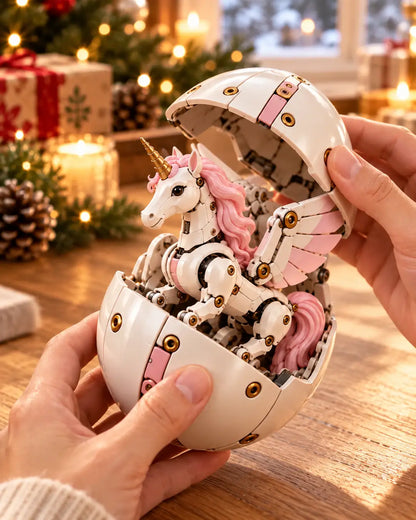2-in-1 Transforming Winged Unicorn Egg Figure — feature