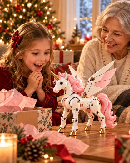 2-in-1 Transforming Winged Unicorn Egg Figure — gift