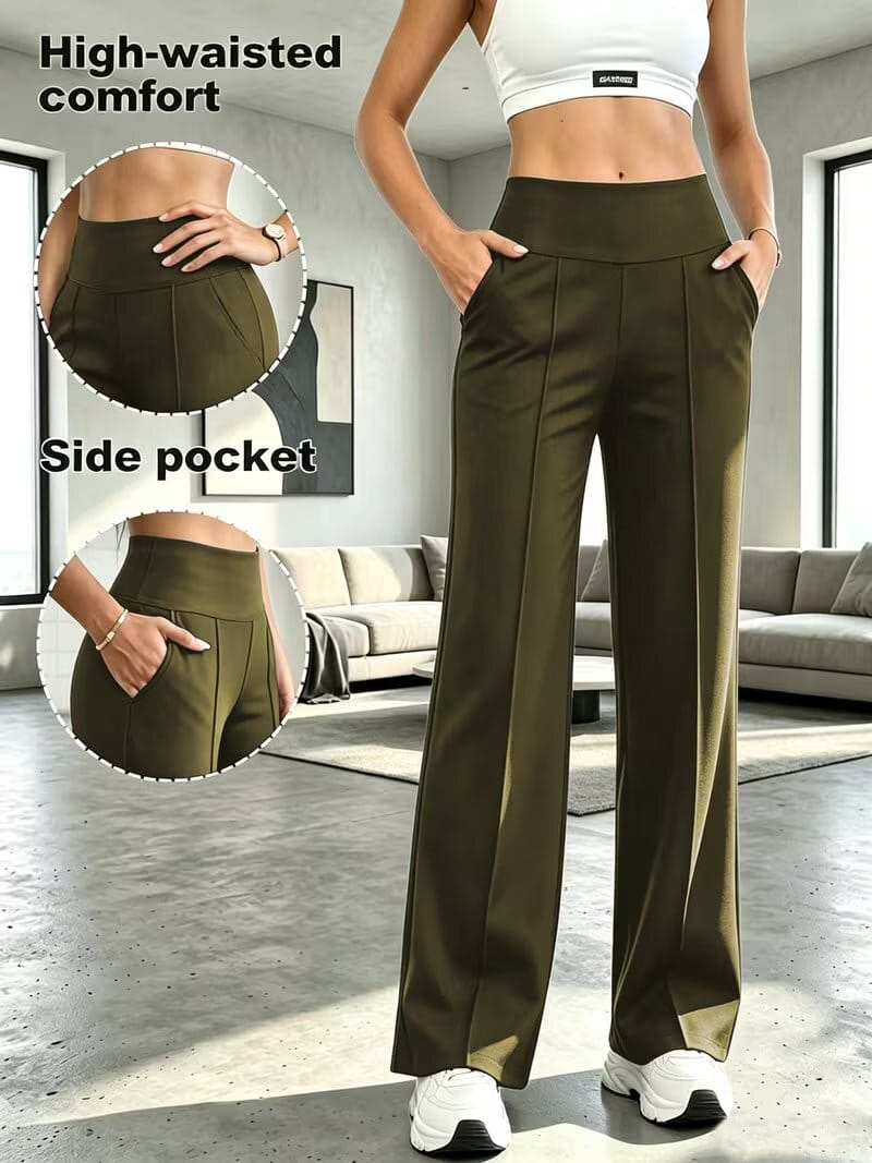 The Drift™ Pull-On Wide-Leg Trouser