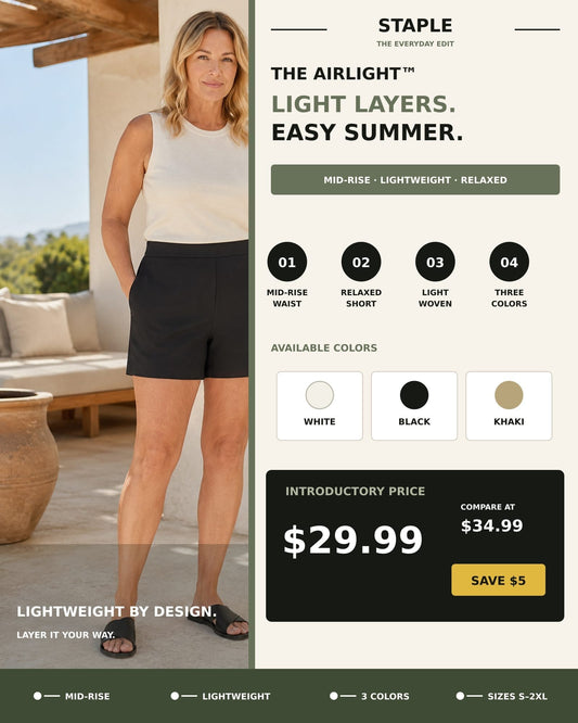 The Airlight™ Lightweight Resort Short