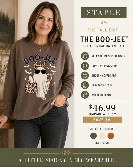 The Boo-Jee™ Ghost Pullover