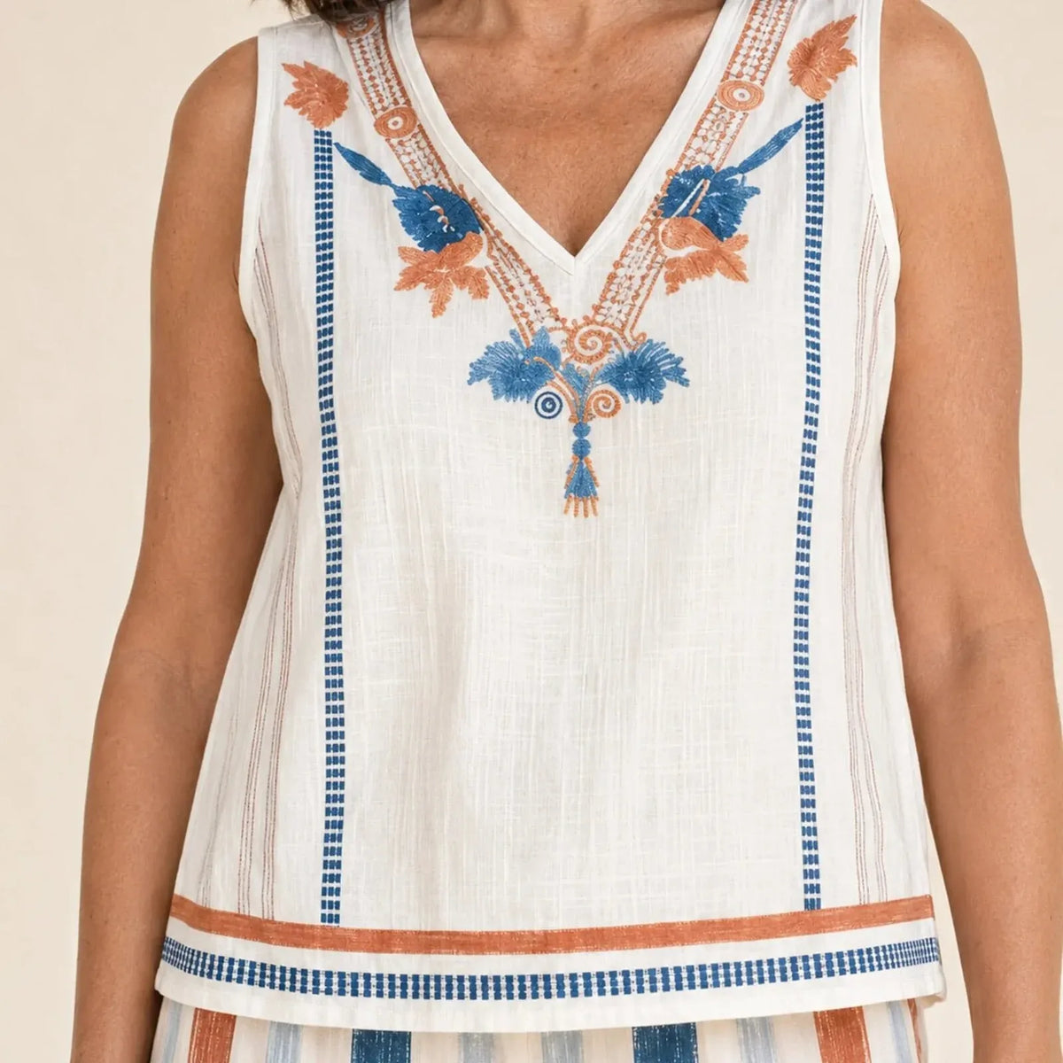 The Dayaway™ Printed Wide-Leg Set