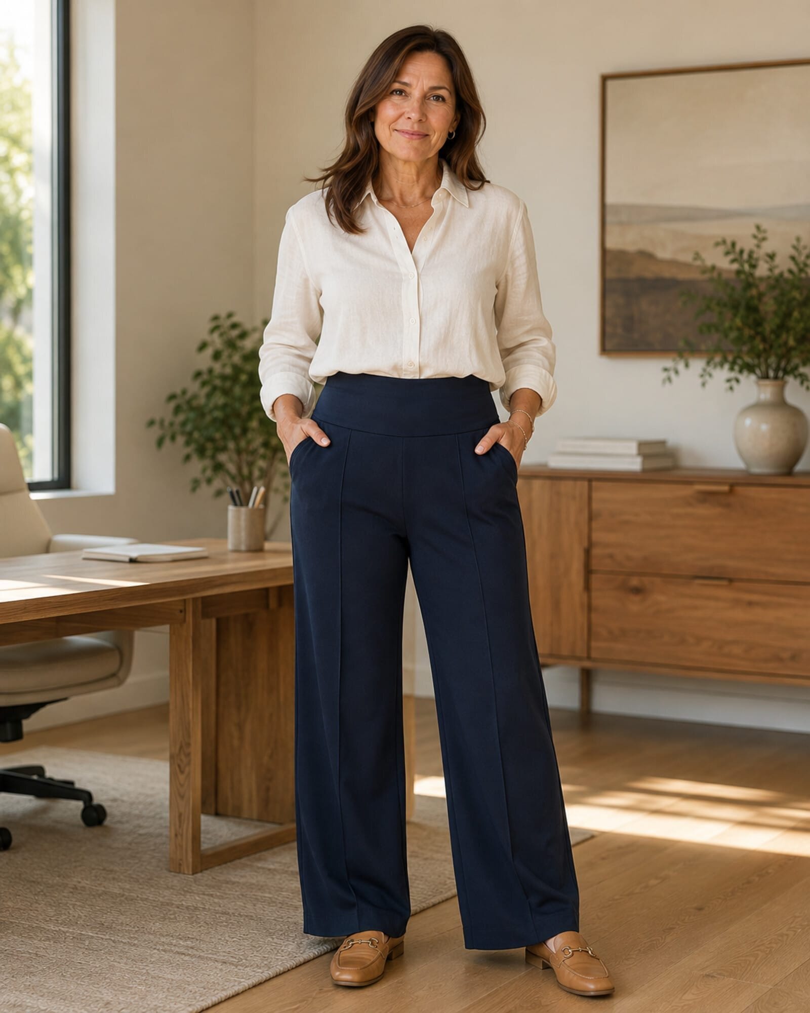 The Drift™ Pull-On Wide-Leg Trouser