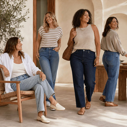 The EASE™ Relaxed Straight-Leg Jeans