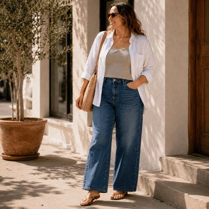 The EASE™ Relaxed Straight-Leg Jeans