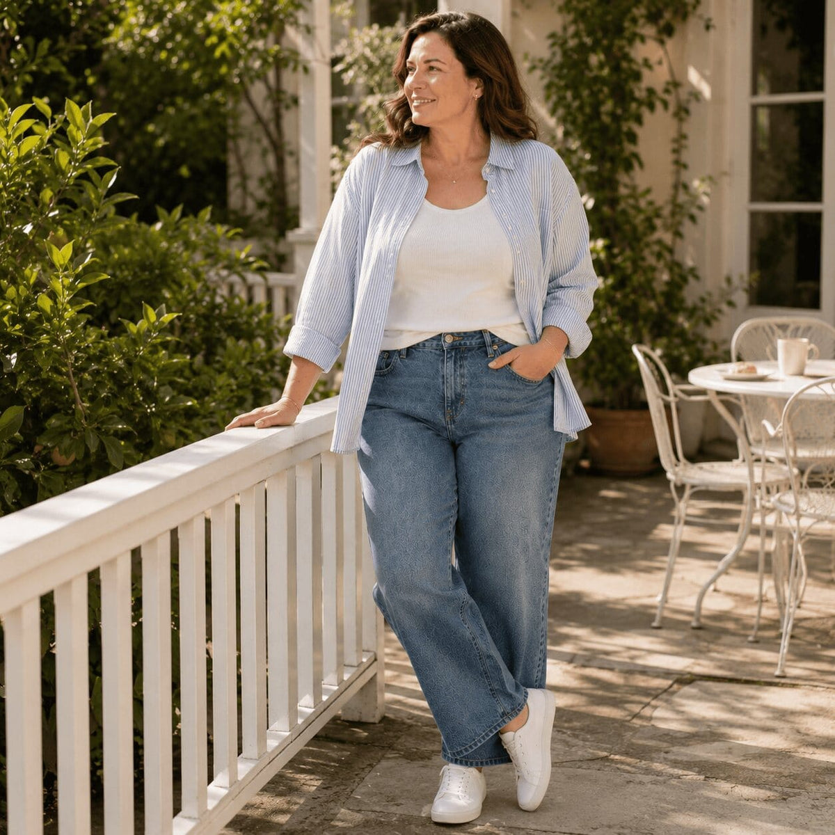 The EASE™ Relaxed Straight-Leg Jeans