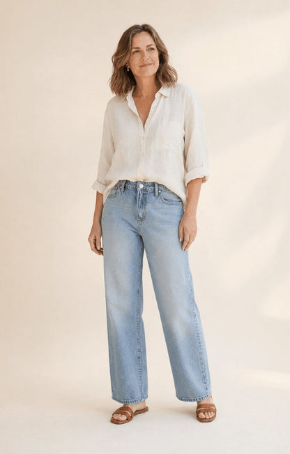 The EASE™ Relaxed Straight-Leg Jeans