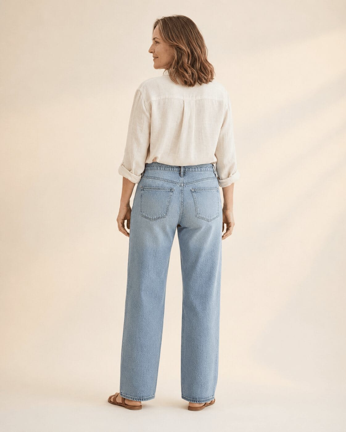 The EASE™ Relaxed Straight-Leg Jeans