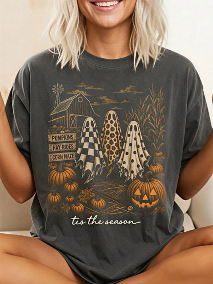 The Ghost Trio™ Fall Graphic Tee