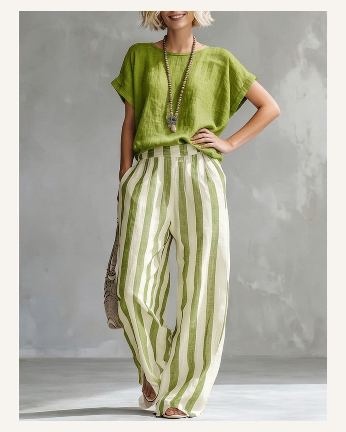 The Harbor™ Striped Wide-Leg Set