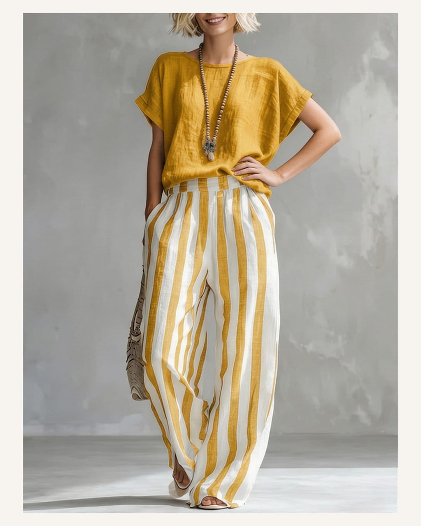 The Harbor™ Striped Wide-Leg Set