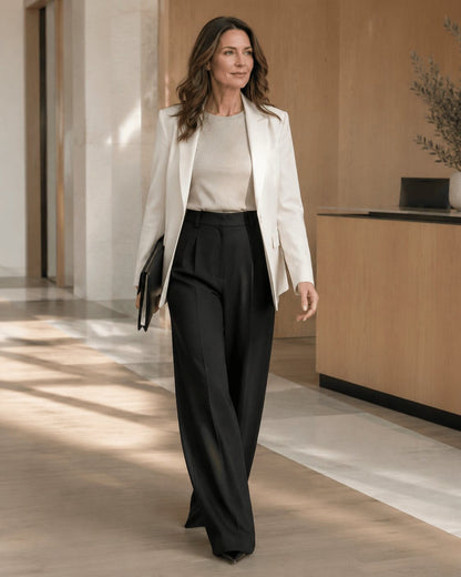 The Line™ Tailored Wide-Leg Pant