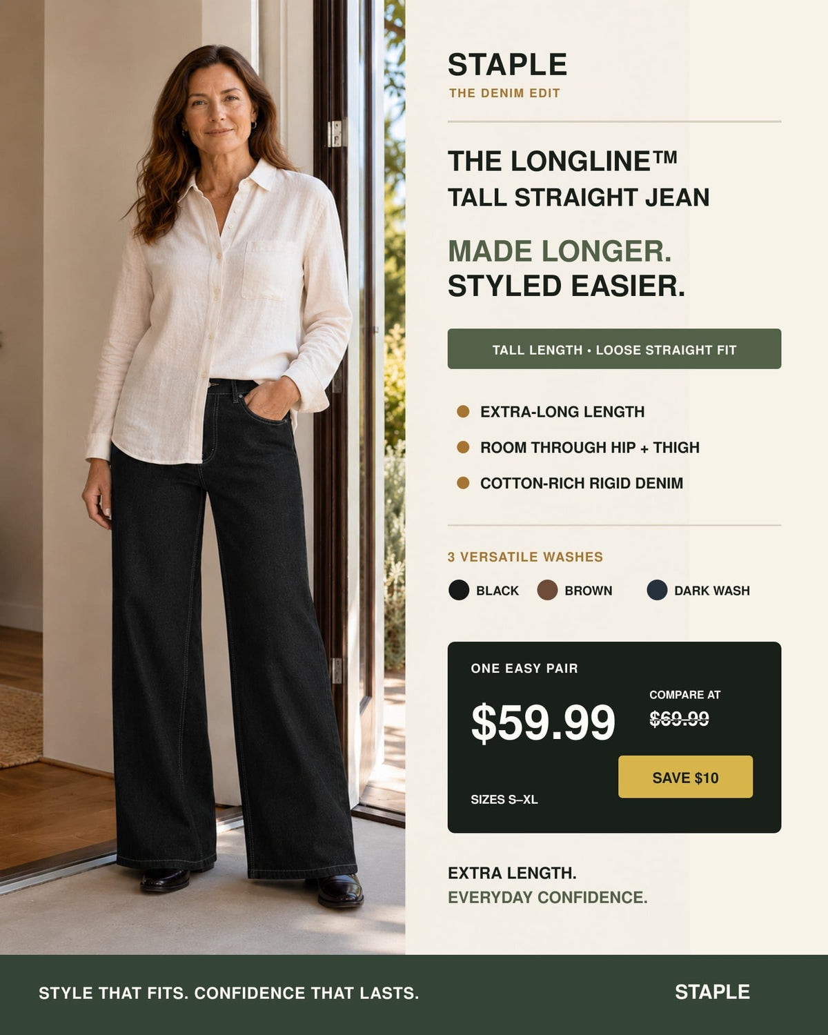 The Longline™ Tall Straight Jean