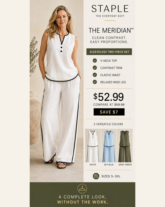 The Meridian™ Contrast-Trim Set