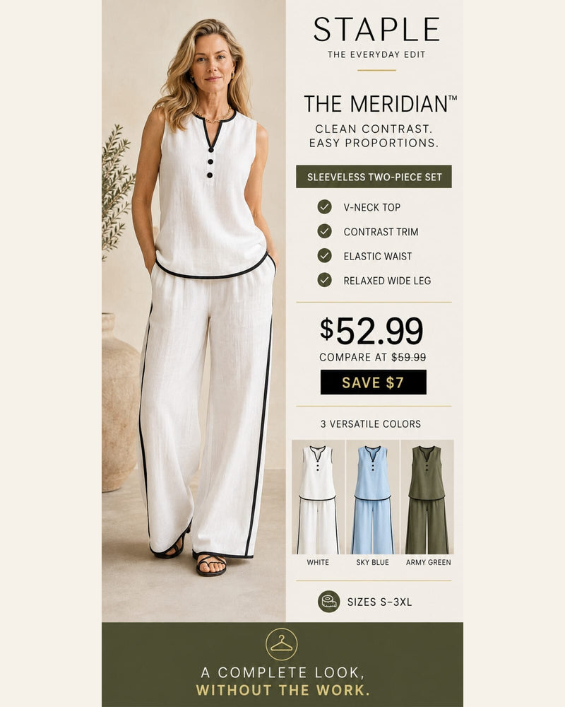 The Meridian™ Contrast-Trim Set
